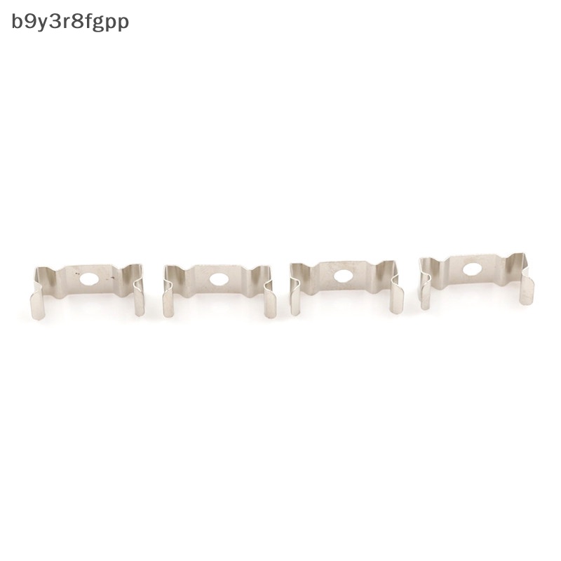{B9y3r8fgpp} 4 cái Giá đỡ đèn ống huỳnh quang T5 kẹp ổ cắm Bạc {Shopee-5077VN}