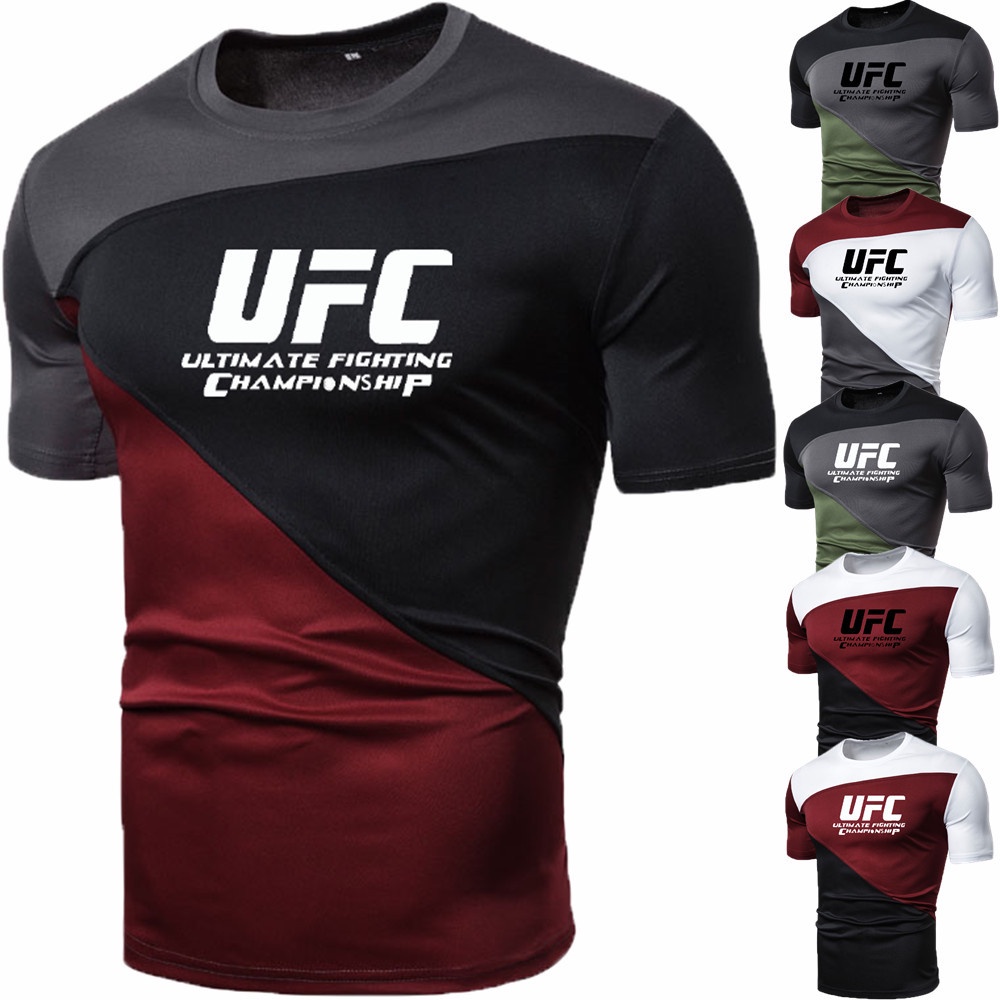 Áo Thun boxing ufc Ngắn Tay Thoáng Khí Thời Trang 2023