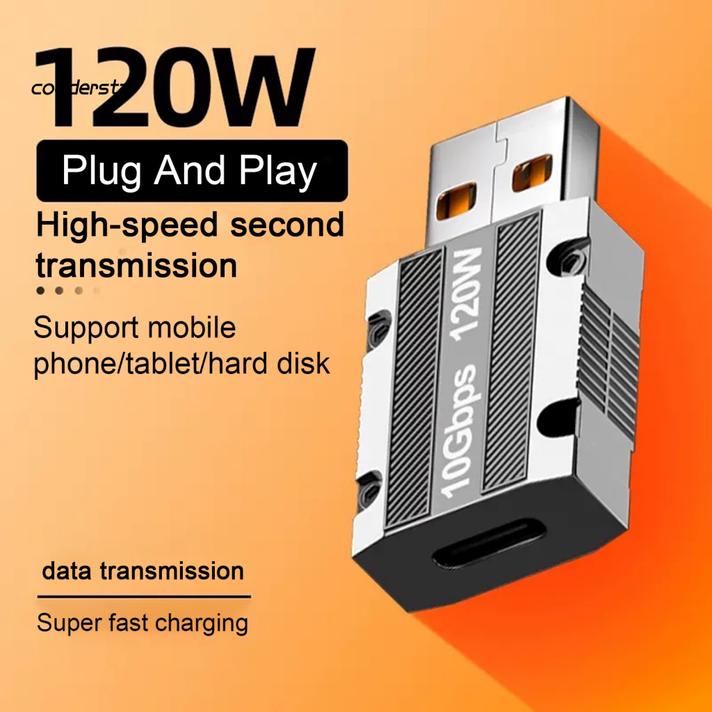 Bộ Chuyển Đổi Phích Cắm Sang Cổng USB Type-C Bằng Hợp Kim Kẽm Tản Nhiệt Tốt Tiện Dụng Cho Máy Tính