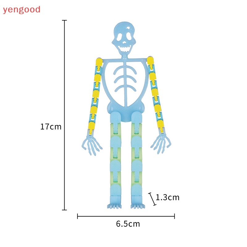 (YGD) Đầu Lâu Phát Quang Trang Trí Tiệc Halloween