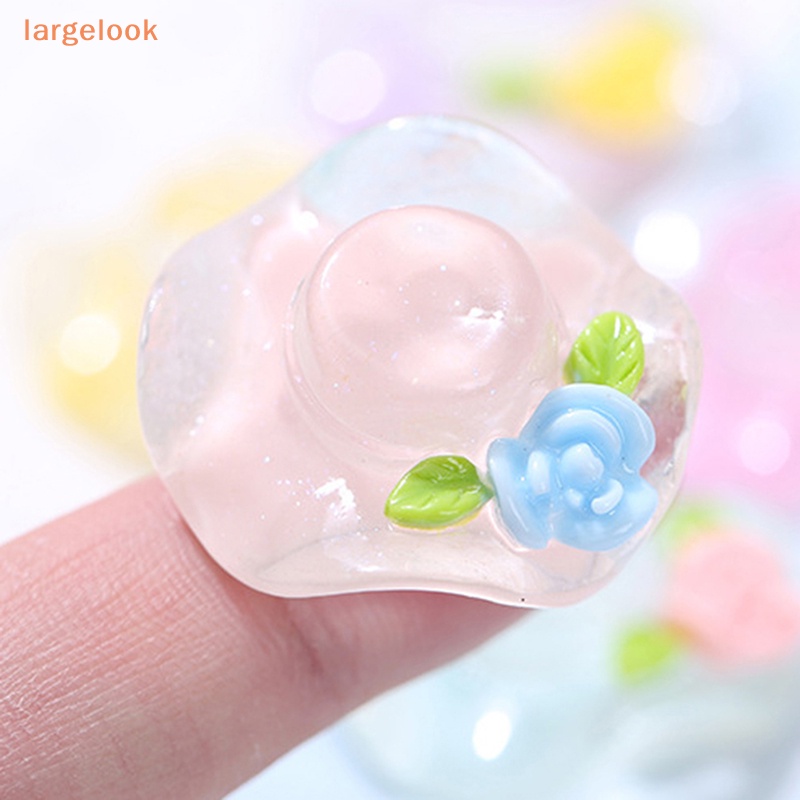 Bộ 10 Đồ trang trí Hoa Bằng Nhựa Phát Quang Dùng Trang Trí Vườn DIY