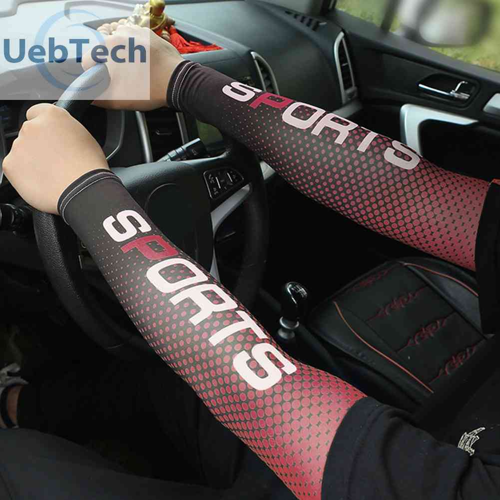 1 Cặp Vỏ Bọc Tay Áo Chống Nắng Dùng Chạy Xe Đạp Tiện Dụng