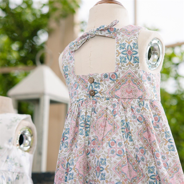 Váy sát nách hoa nhí 5140 op kids