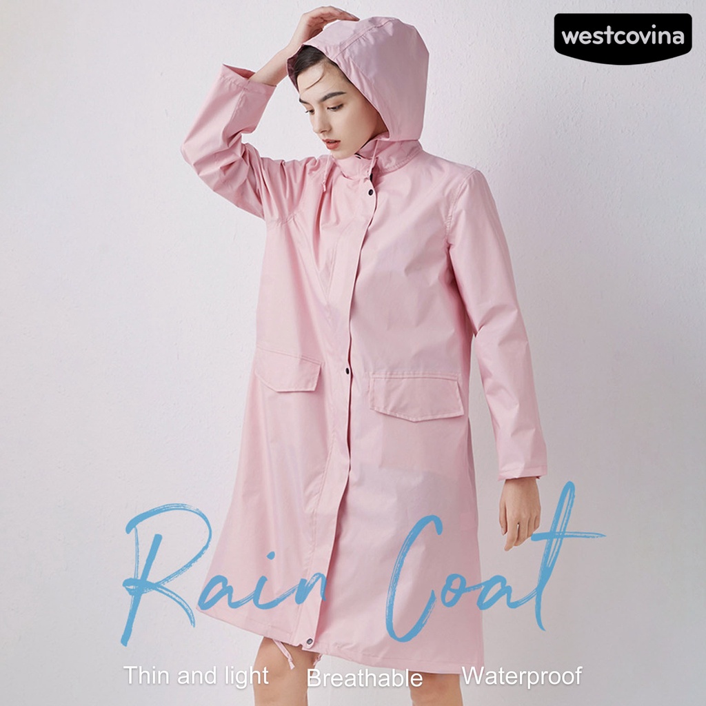 [COD]☁Áo Mưa Màu Sắc Trơn Chất Liệu Polyester 210D Chống Thấm Nước Tiện Dụng Cho Nam Và Nữ
