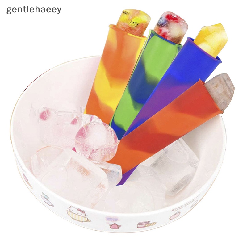 Khuôn Silicone Làm Kem Que DIY Tiện Dụng