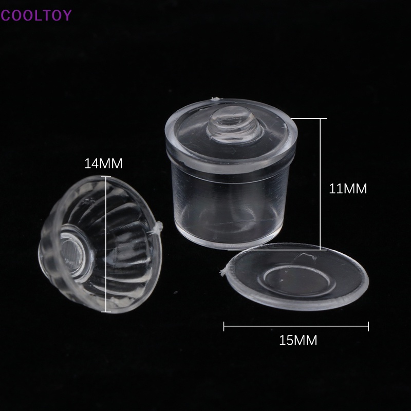 Mô Hình Hũ Kẹo / Bánh Quy Mini Tỉ Lệ 1 / 12 Độc Đáo Trang Trí Nhà Búp Bê