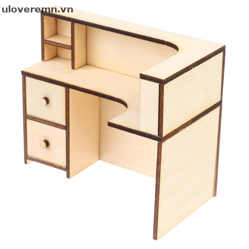 Mô Hình Bàn Tính Tiền Mua Sắm Mini Tỷ Lệ 1: 12 Dùng Trang Trí Nhà Búp Bê