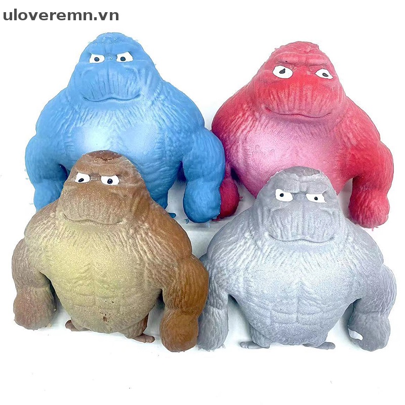 Uloveremn Đồ Chơi Xếp Hình Khỉ Gorilla Dễ Thương Thông Dụng Cho Adul.