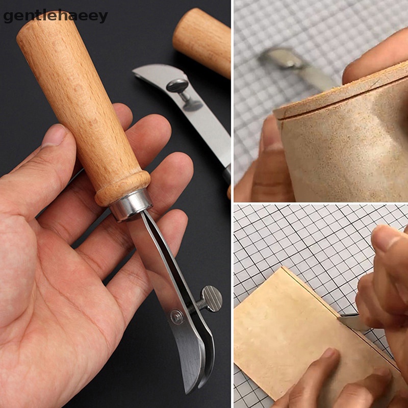 Gent Dụng Cụ Làm Đồ Da Thủ Công Có Thể Điều Chỉnh Rãnh Rãnh Và Gouge