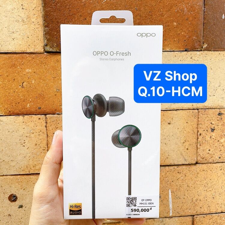 Tai nghe OPPO O-Fresh với màng loa Graphene, hỗ trợ âm thanh Hi-Res cho các dòng điện thoại có cắm tai jack 3.5