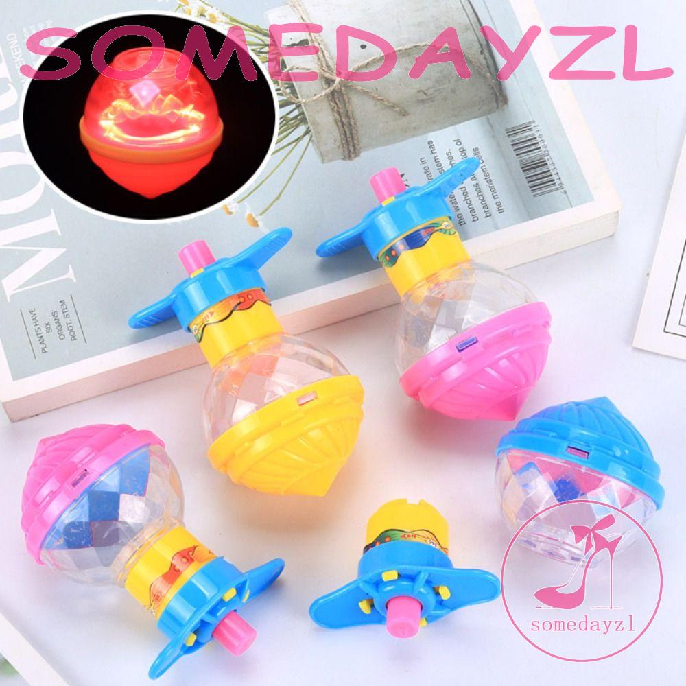 Somedayzl Đồ Chơi Con Quay Hồi Chuyển Điện Tử Có Đèn LED Phát Sáng Ban Đêm Cho Trẻ Em