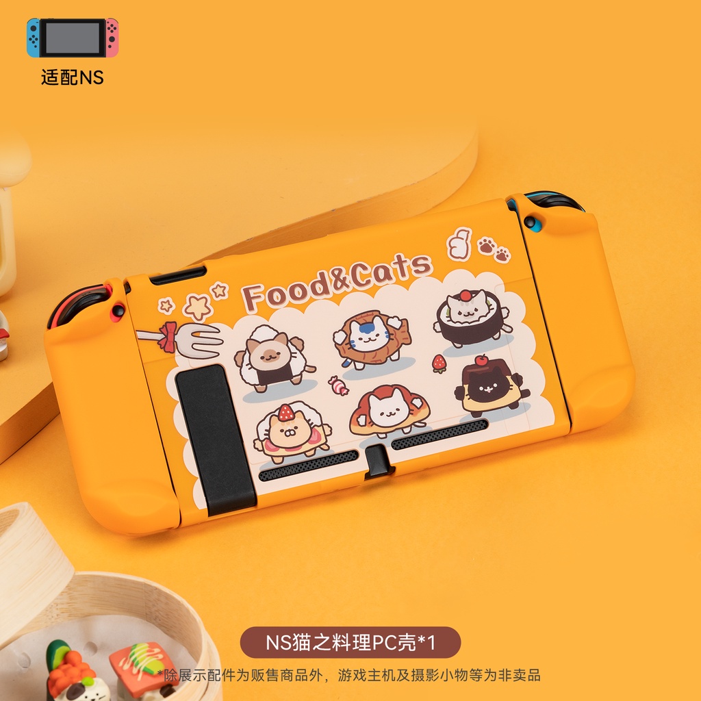 Ốp Cứng Bảo Vệ Máy Chơi Game Nintendo Switch Và Switch OLED Hình Mèo Dễ Thương