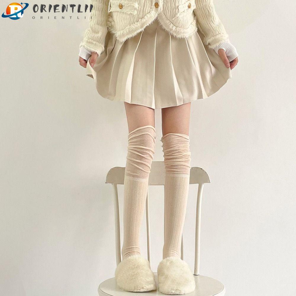 Vớ Nữ Dài Qua Gối Phong Cách Nhật Bản Gợi Cảm