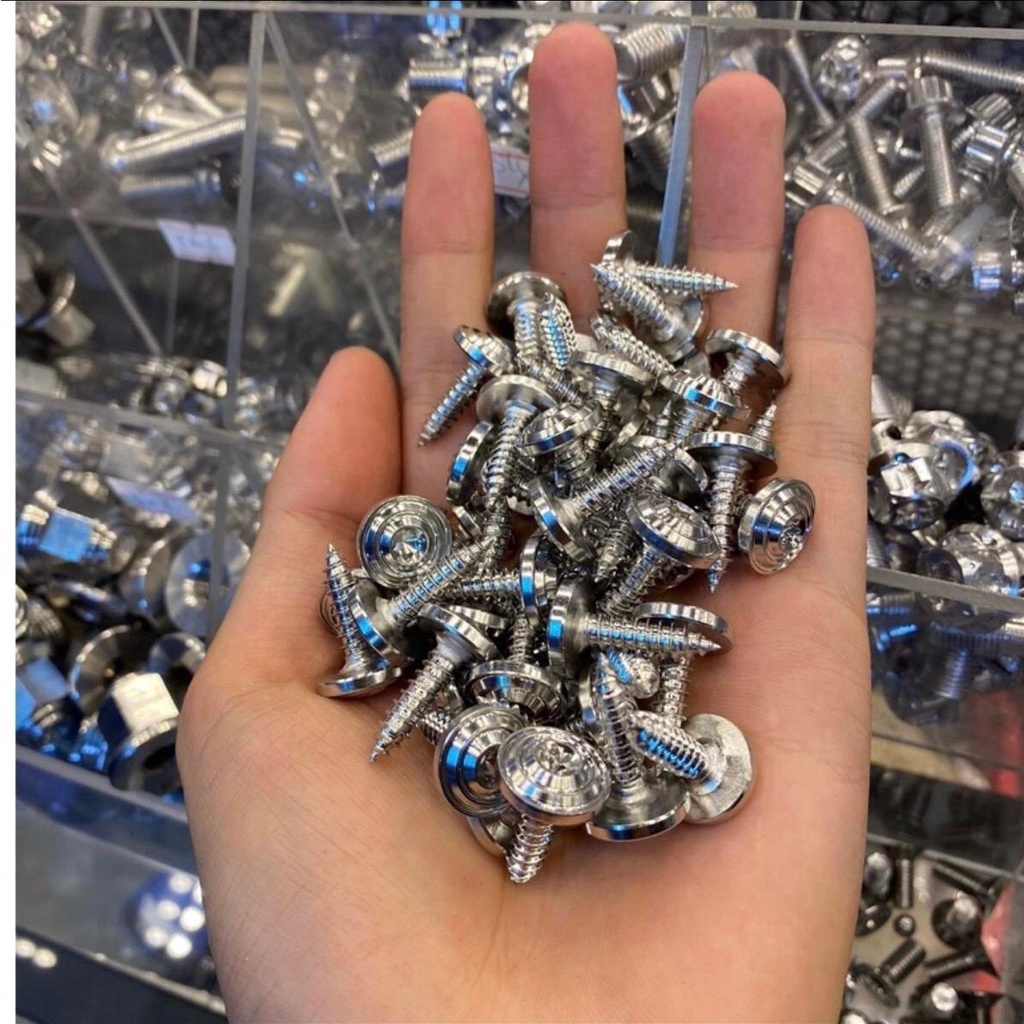 Ốc Salaya Full dàn áo các dòng xe - Inox 304 - Salaya