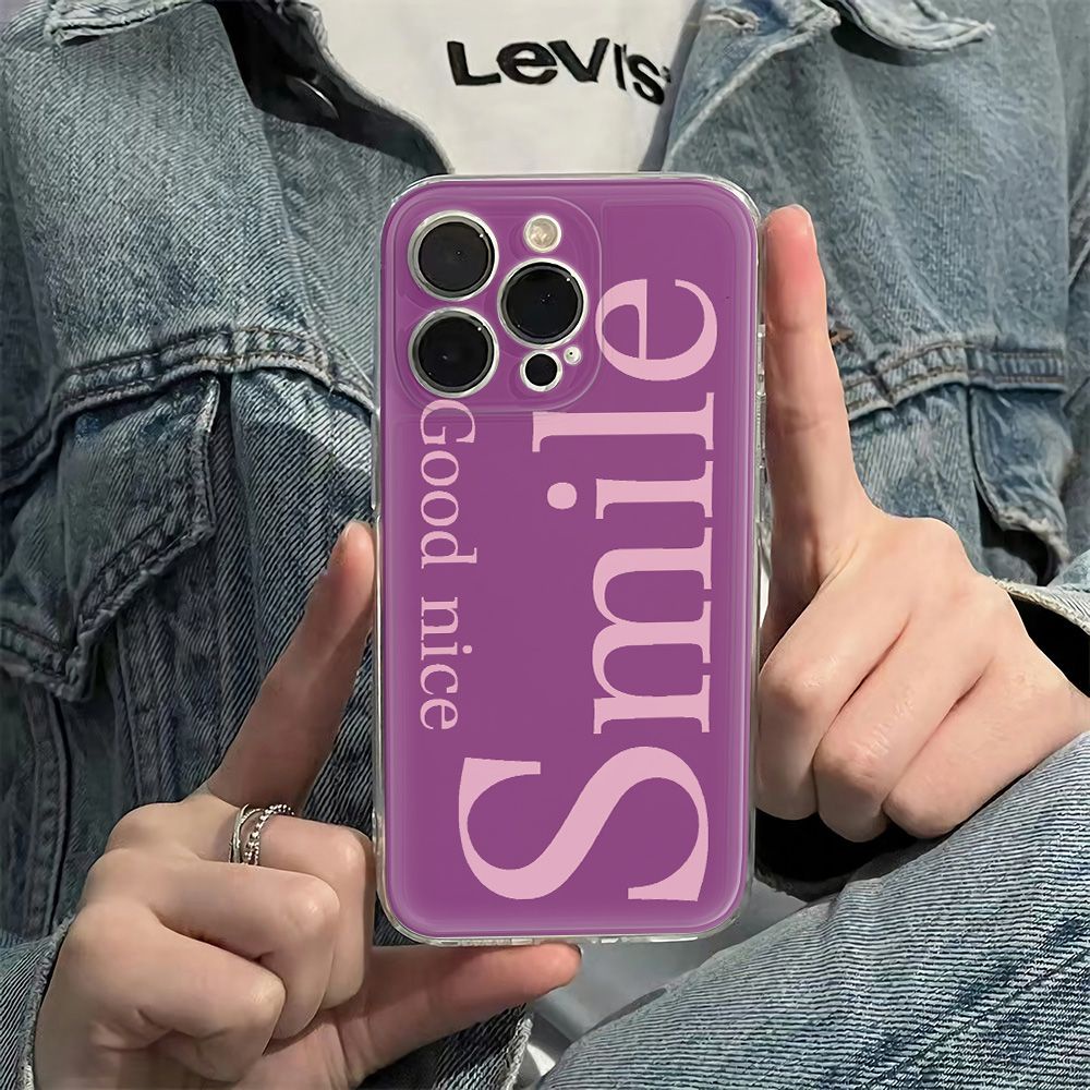 ✅Ốp Điện Thoại Mềm Chống Sốc Cho Iphone12 116In plussmile14promax1378 JQ4L