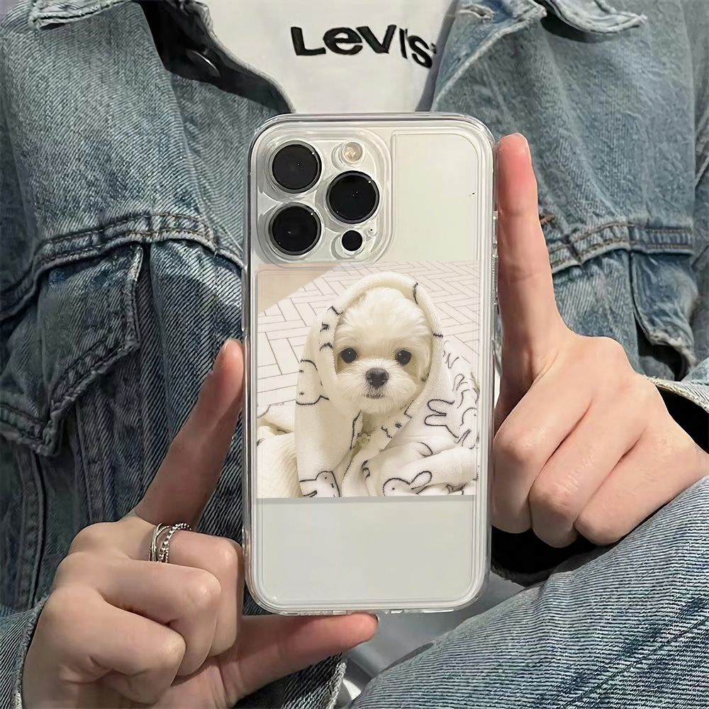 ✅Ốp Điện Thoại Mềm Chống Sốc In Hình Cún Dễ Thương Cho Iphone 7813plus 12Max 11 6In14Pro