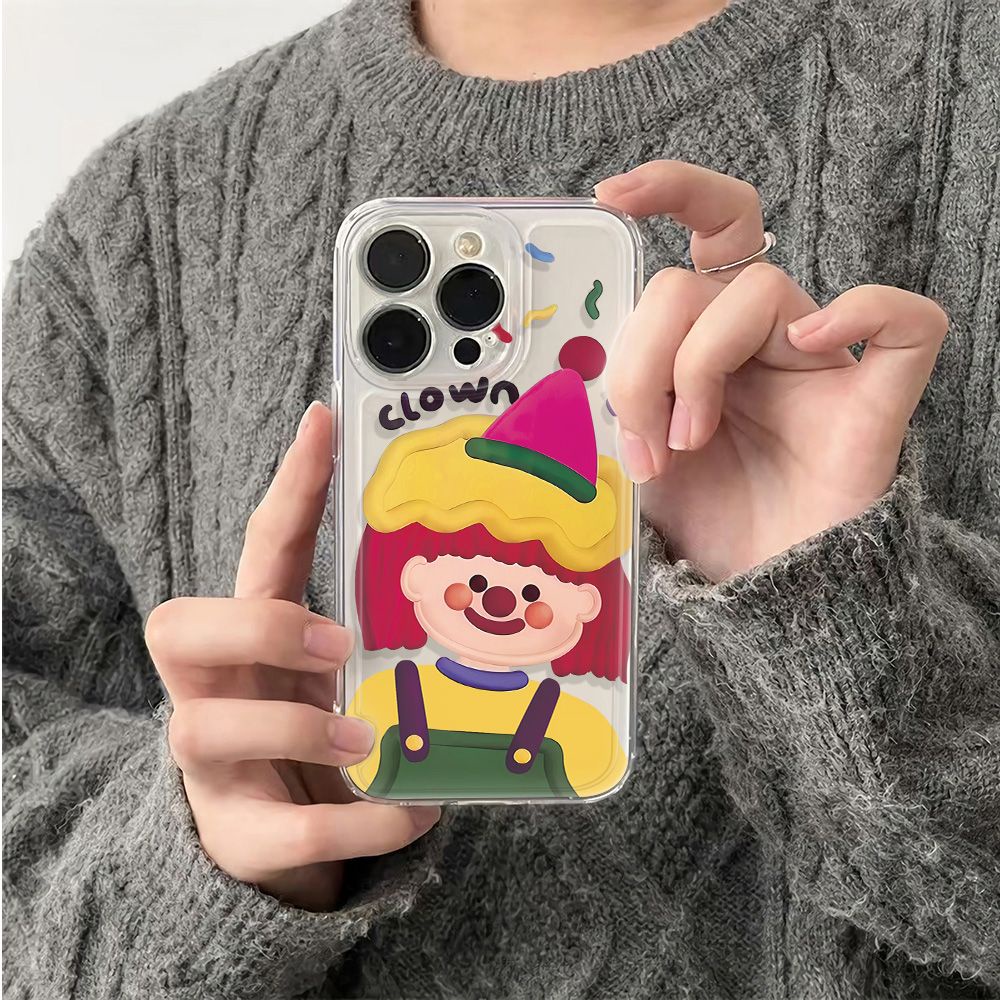 ✅Ốp Điện Thoại Mềm Hình Cô Gái Đơn Giản Chống Sốc Cho Iphone 14Pro + 11 Max 7813I 12 6 Inch