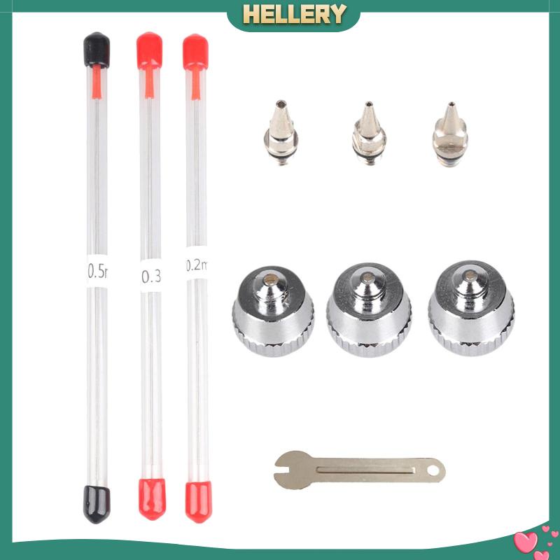 Set 10 Vòi Phun Khí Nhỏ Kèm Cờ Lê Dùng Làm Đồ Thủ Công