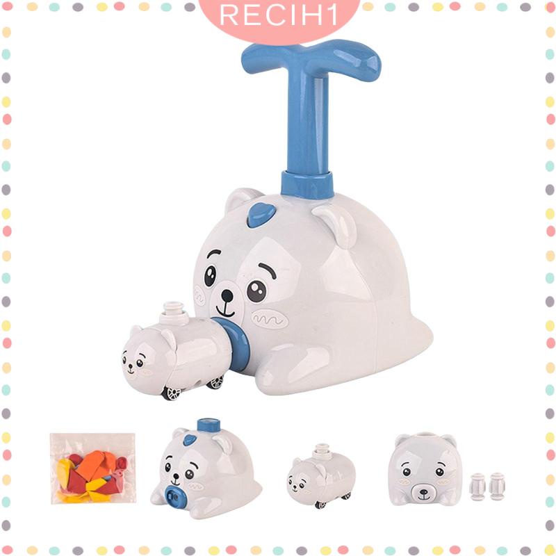 Máy Bơm Bong Bóng Hình Xe Hơi / Xe Hơi Kèm 6 Bong Bóng Vui Nhộn Dùng Làm Quà Tặng Sinh Nhật Cho Bé Trai Gái