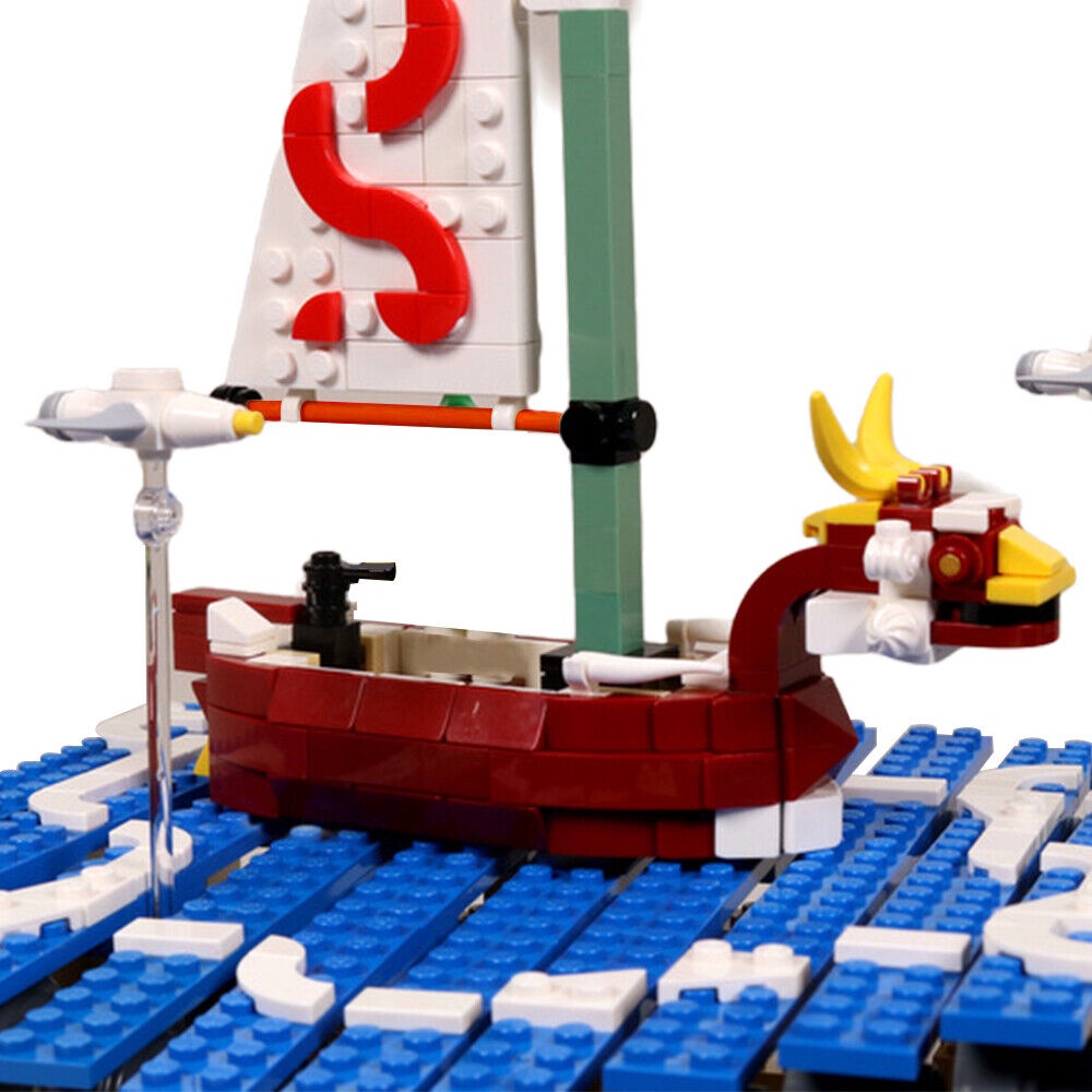 Kẹp Tóc MOC-Giày Xưa113519 Mô Hình Đồ Chơi LEGO Legend of Zelda Adventure on the Great Sea Model 731 Mảnh Từ Game 100% Tương Thích Với Thương Hiệu Mới Và Chất Lượng Cao
