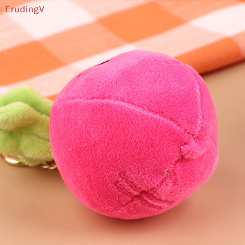 [ErudingV] Móc Khóa Cà Rốt Nhồi Bông Dễ Thương Vui Nhộn