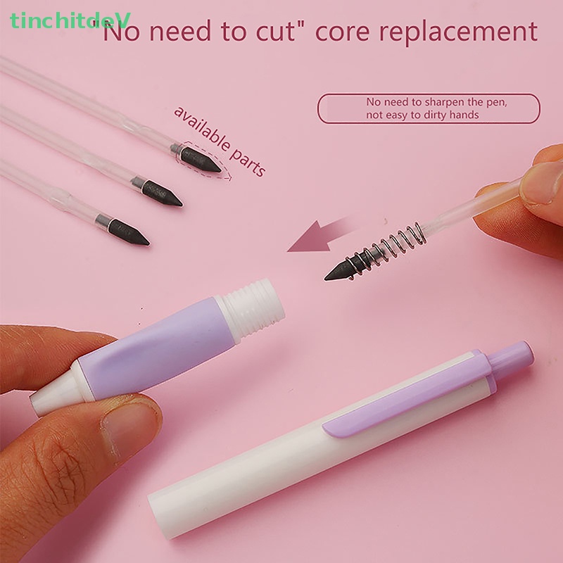 [TinchitdeV] Bút Chì Bấm Công Nghệ Đặc Biệt Tự Động Không Giới Hạn Gọt Bút Chì Làm Quà Tặng Cho Học Sinh [Mới]