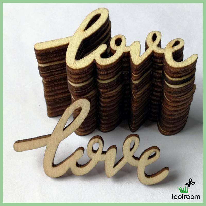 [Toolroom] Set 15 Đĩa Gỗ Hình Nón Kiểu retro Treo Trang Trí Nội Thất