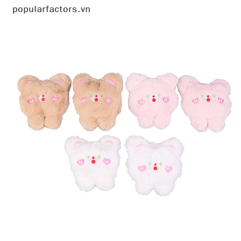 [Phổ Biến] Ghim Cài Áo / Túi Xách Hình Gấu Bông Hoạt Hình Dễ Thương Mới [VN]