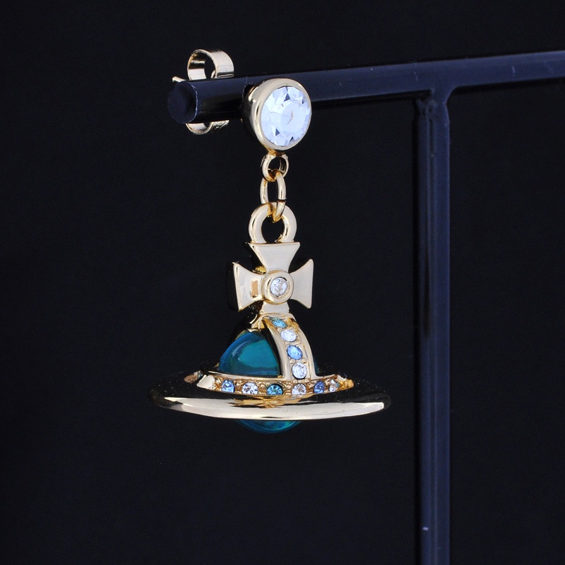 Bông Tai Hình Khối 3d Phong Cách Cổ Điển 10mm