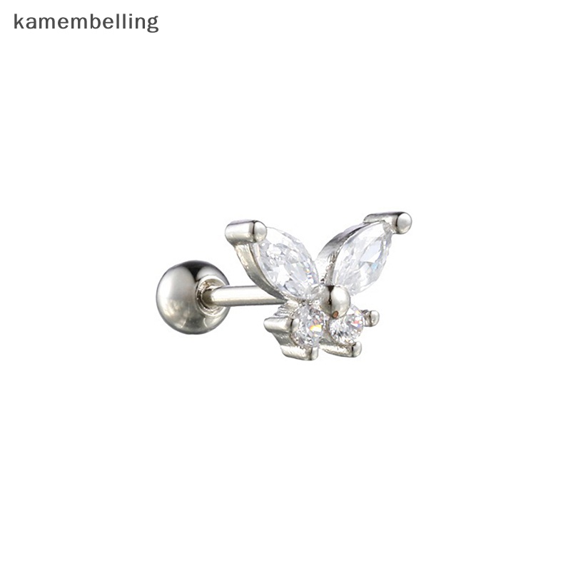 1 Khuyên Tai Hình Bướm Dạng Xoắn Ốc Cho Nữ