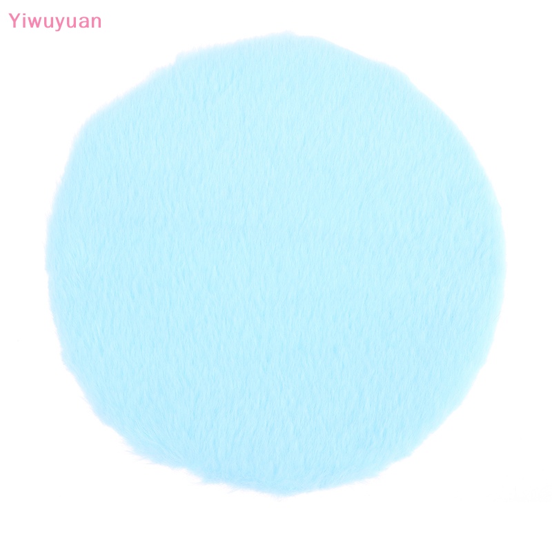 1 Thảm Lông Lót Sàn Hình Tròn Cho Nhà Búp Bê Mới