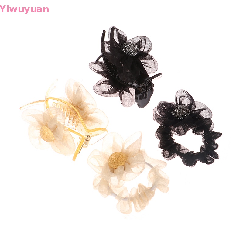 Kẹp Tóc Hình Hoa Hướng Dương / Cá Mập Phong Cách Retro Cho Nữ