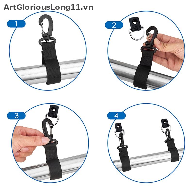 Dây Kẹp Giữ Mái Chèo Cho Thuyền Kayak SUP Canoe.