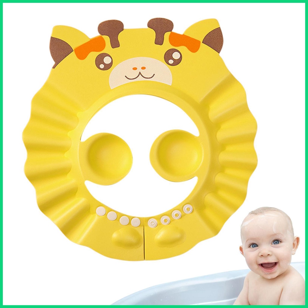 Mũ Chắn Nước Gội Đầu Bảo Vệ Tai Cho Bé Sơ Sinh