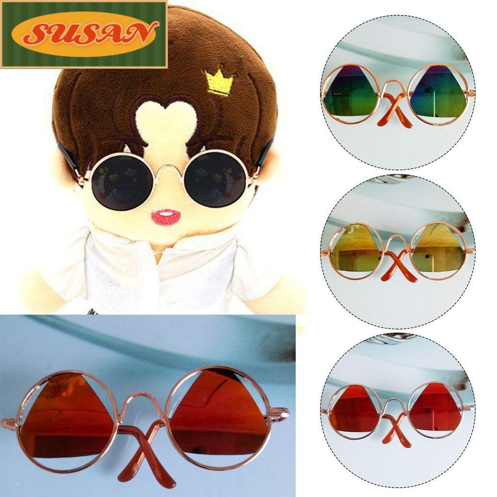 Mắt Kính Gọng Tròn Mini Dễ Thương Cho Búp Bê
