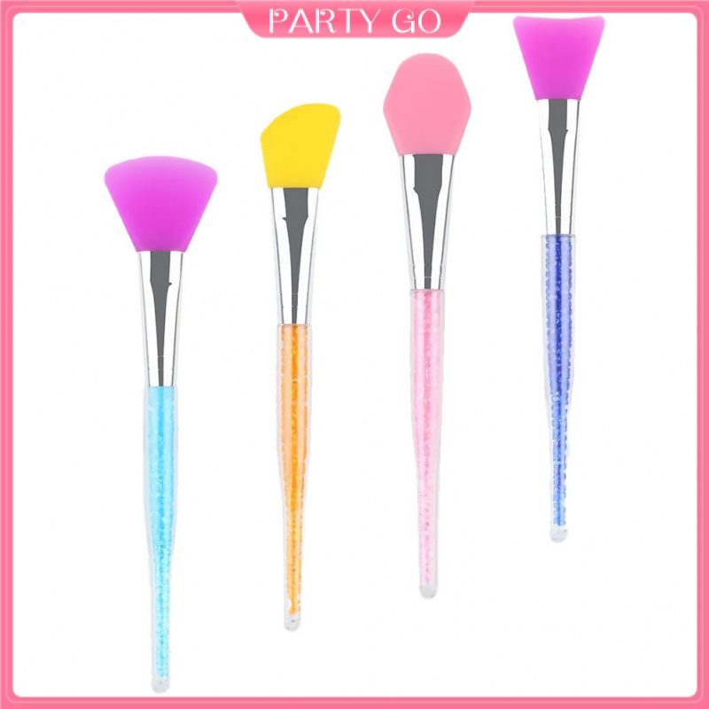 Set 4 Cọ Silicone Đắp Mặt Nạ Tiện Lợi