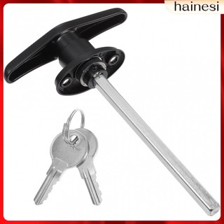 Barn Door Handle Handles Lock Universal Locking T-Handle