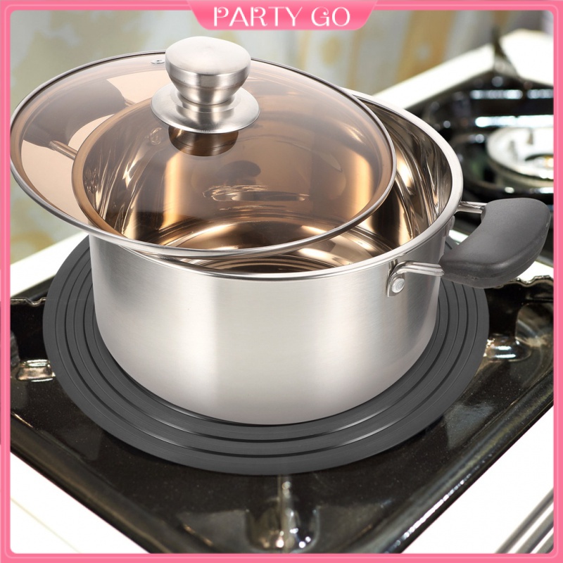 Khay Tròn 20cm / 24cm Bằng Kim Loại Dùng Tạo Nhiệt Cho Lò Nướng