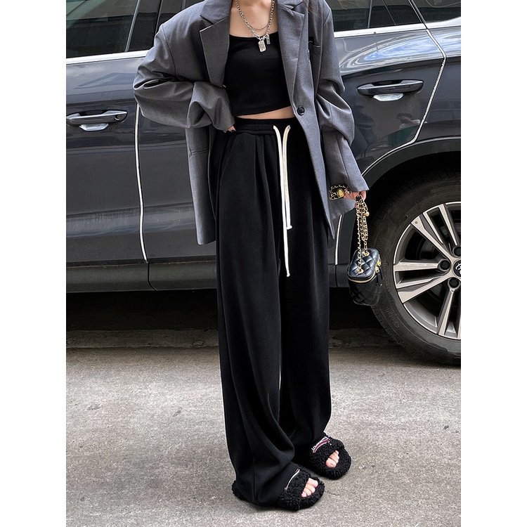 NRVP Quần Thể Thao Nữ Dài Phong Cách Hàn Quốc 2023