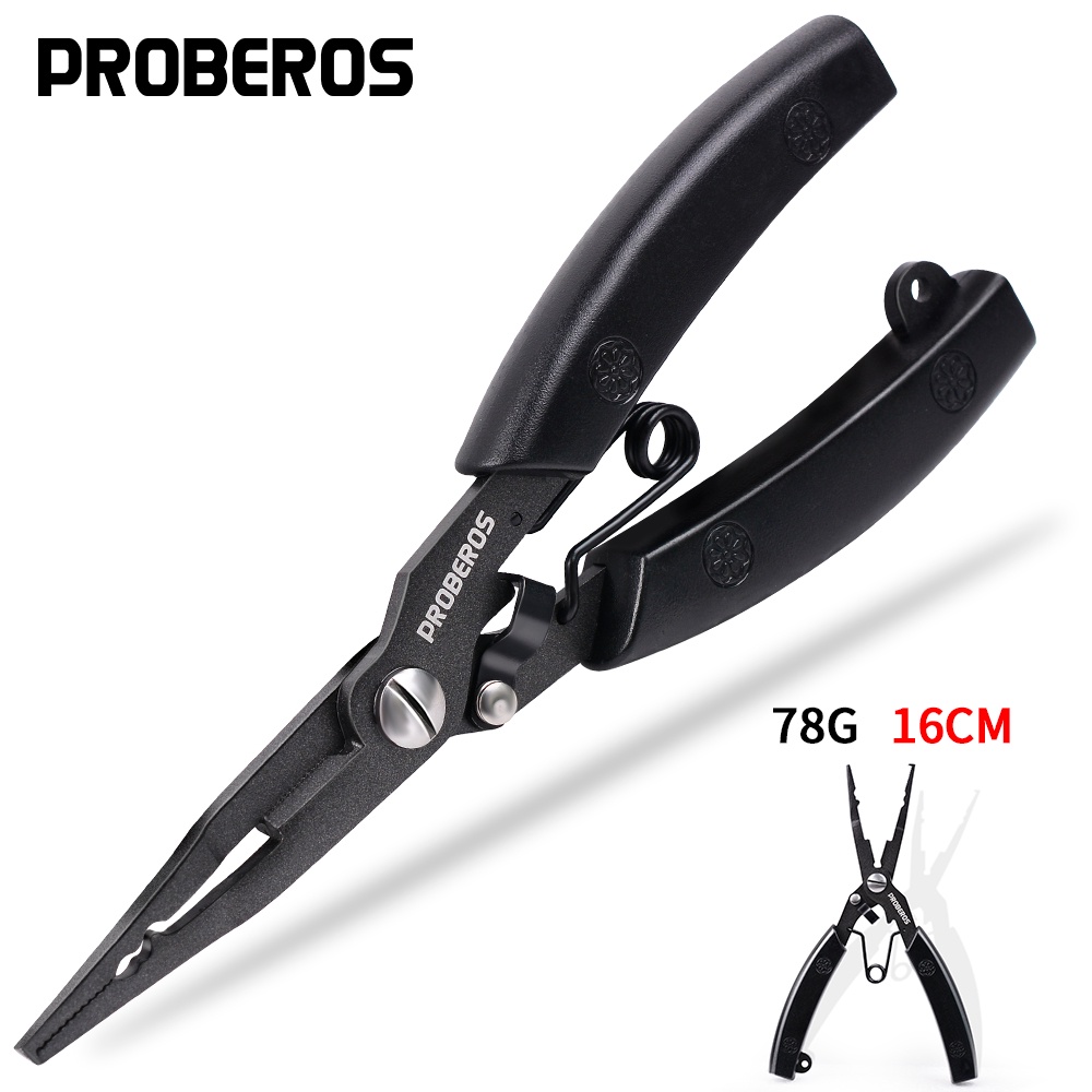 Proberos Luya kìm đa năng kiểm soát cá thép không gỉ kìm câu cá đa năng miệng nhọn kìm vi vật