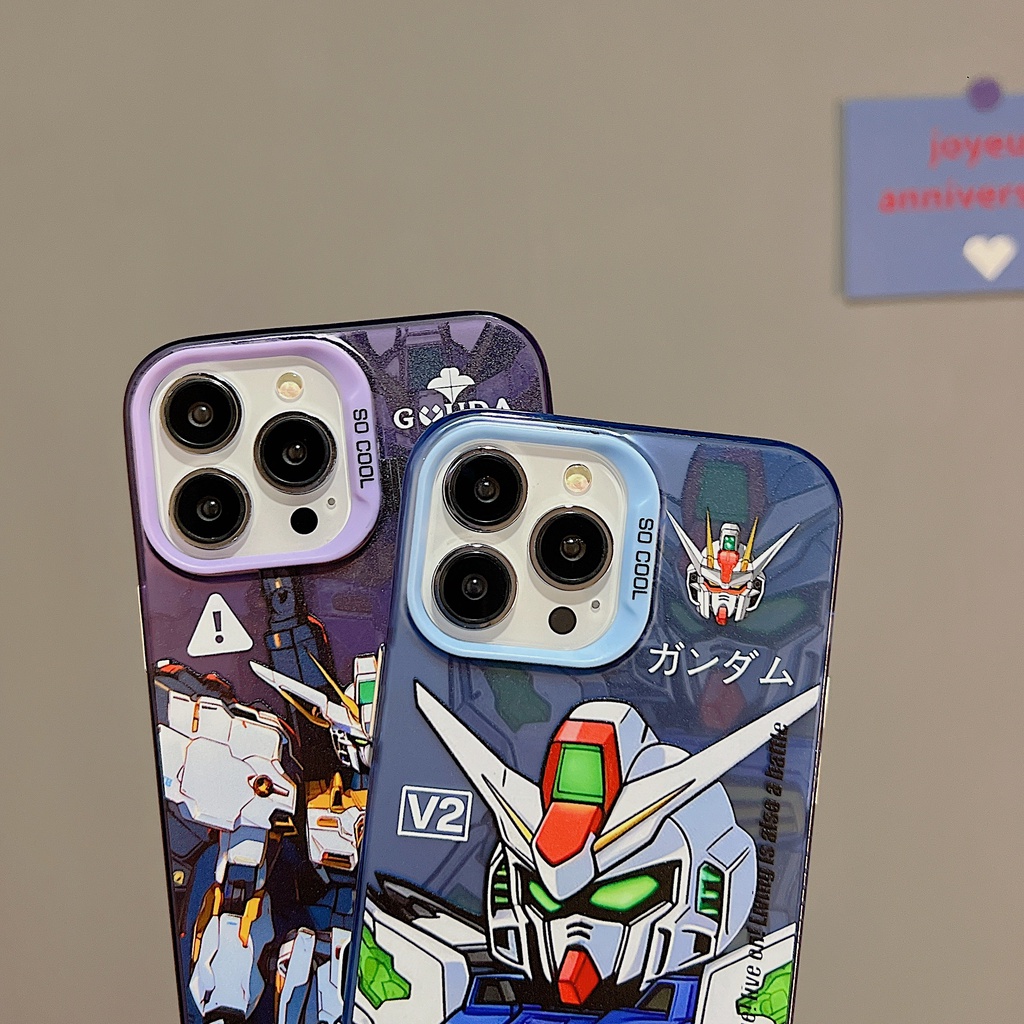 Ốp Điện Thoại Tpu Dẻo Trong Suốt Họa Tiết Hoạt Hình Hai Mặt Chống Rơi Cho iPhone 11 13 12 14 Pro Max