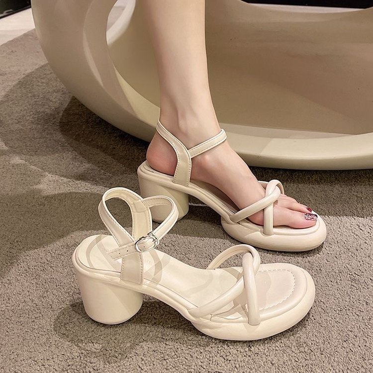 Sandal nữ Cao Gót Thiết Kế Mới Thời Trang Theo Phong Cách Hàn Quốc Dành Cho Năm 2023