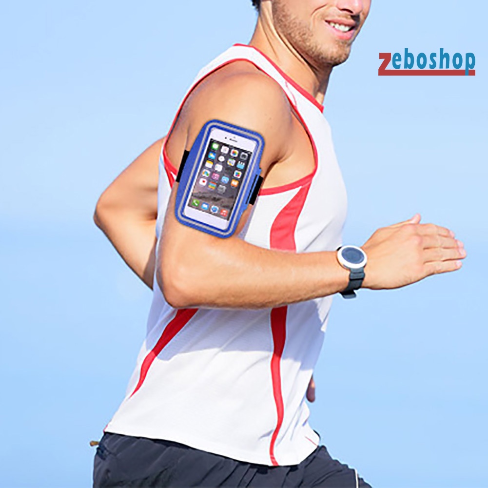 Túi Đựng Điện Thoại Đeo Cánh Tay Bằng PVC Co Giãn Chống Nước
