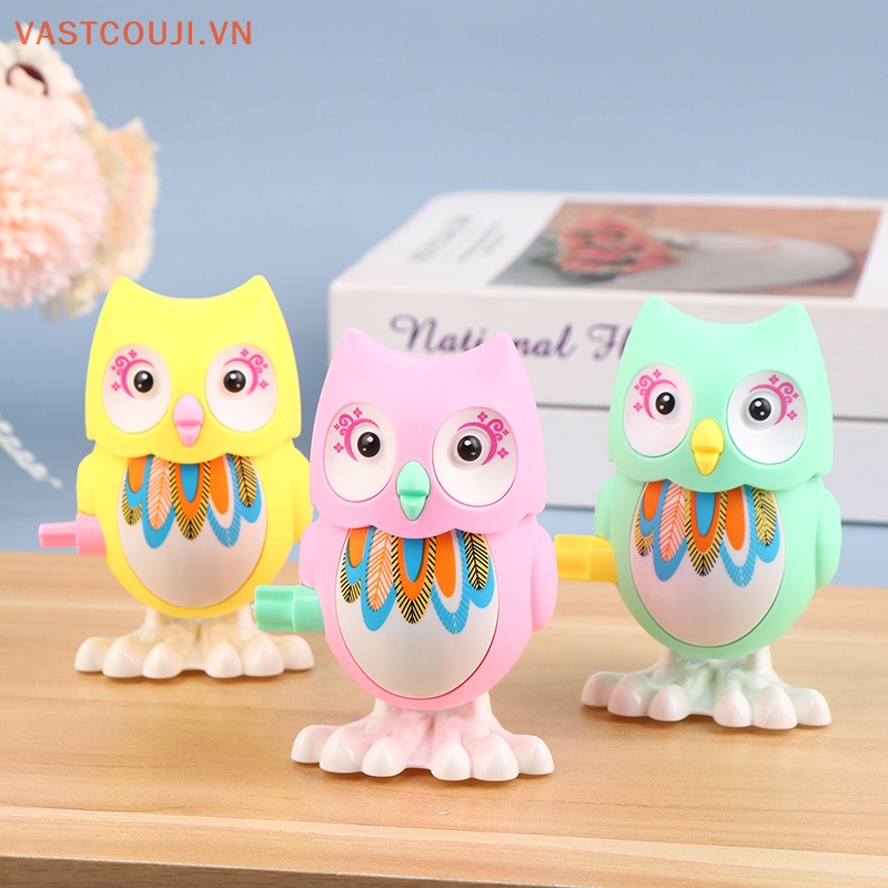 Đồ Chơi Lên Dây Cót Hình Chim Cú Dễ Thương Cho Bé