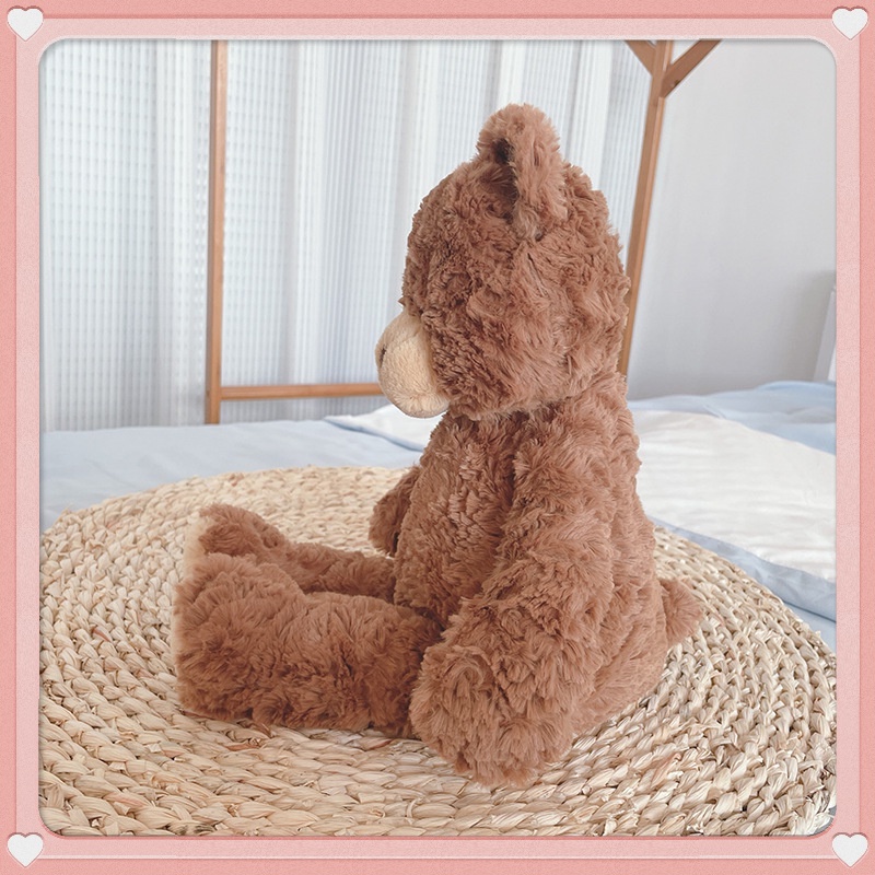 Đồ chơi nhồi bông Hình Gấu Nâu Mềm Mại Dễ Thương