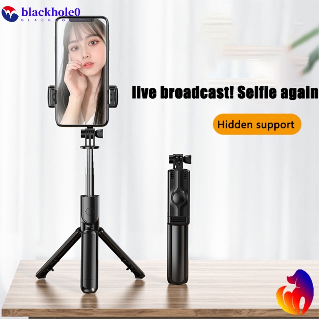 Gậy Chụp Ảnh Tự Sướng Bluetooth Không Dây Mini Có Thể Gập Lại Được Với Ánh Sáng Điều Khiển Từ Xa Tương Thích Vớ