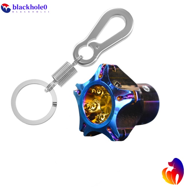 Bộ Phụ Kiện Móc Khóa + Đầu Chìa Khóa Bằng Titan Cnc