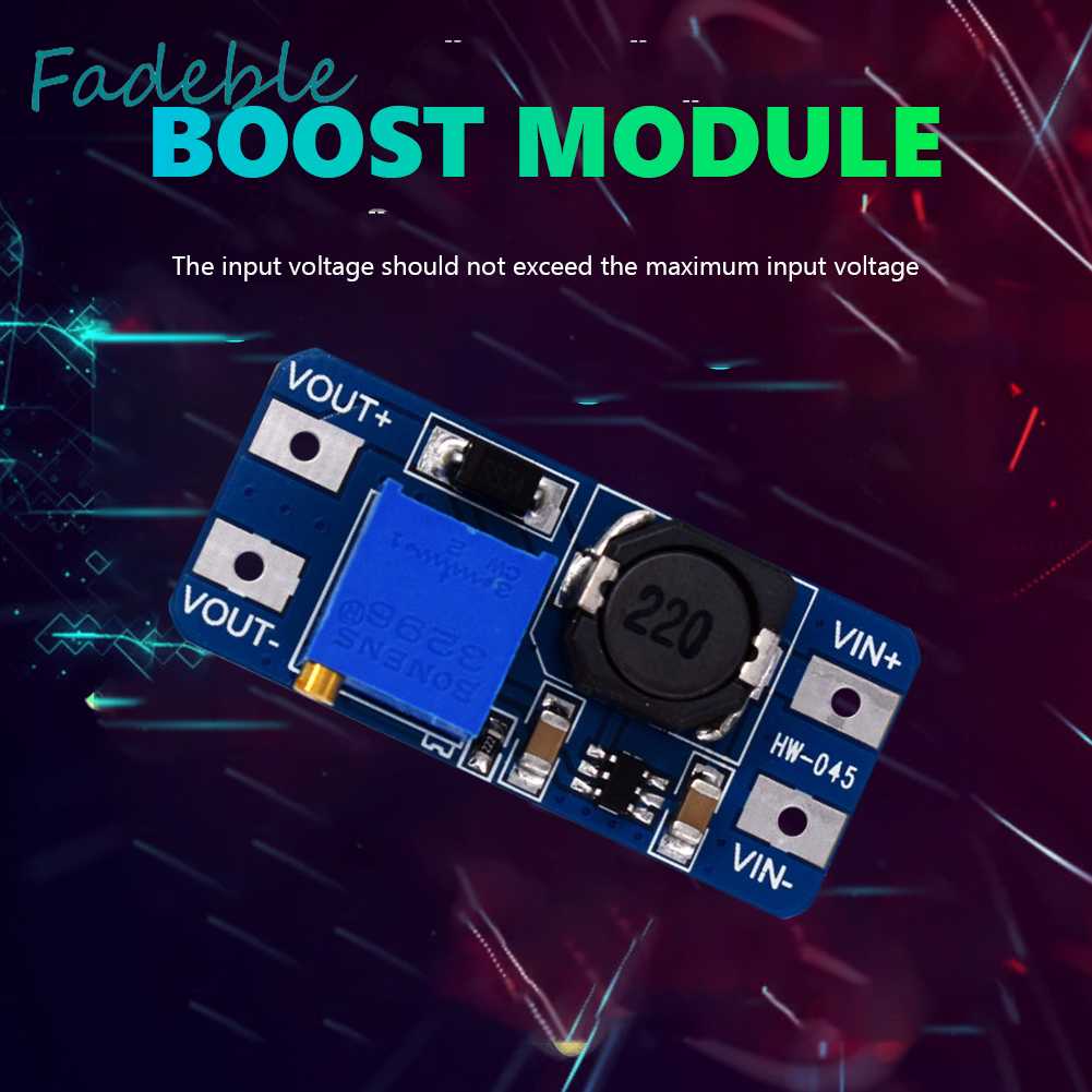 Bảng Mạch Tăng Áp HW-045 2V-24V 2A