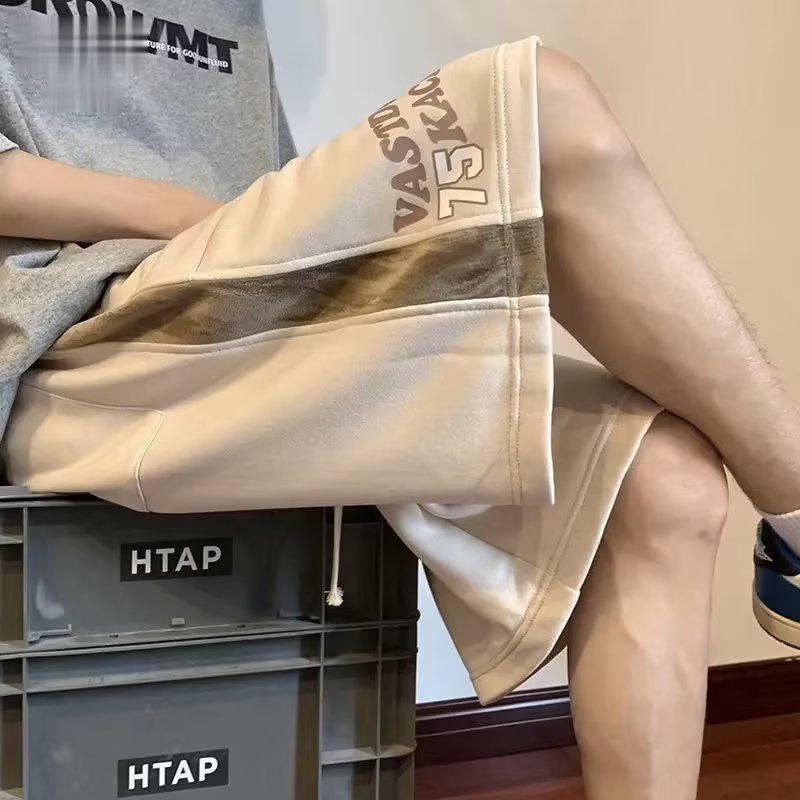 Quần Short Bóng Rổ 6 Điểm Vải Lụa Lạnh Mỏng Cao Cấp Màu Xanh Lá Đậm Phong Cách Mỹ Cỡ Lớn Thời Trang Mùa Hè Cho Nam # 7-Po