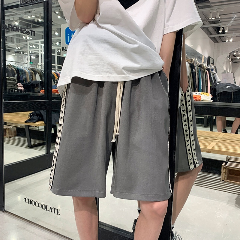 Quần Short Thể Thao Ống Rộng Size Lớn Thời Trang Đường Phố Mùa Hè Cho Nam